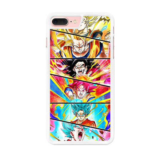 Super Saiyan Goku Collage iPhone 8 Plus Case