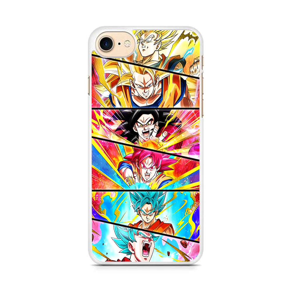 Super Saiyan Goku Collage iPhone 8 Case