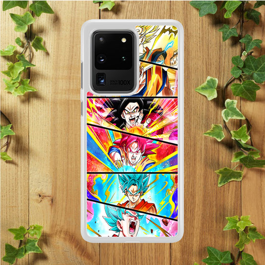 Super Saiyan Goku Collage Samsung Galaxy S20 Ultra Case