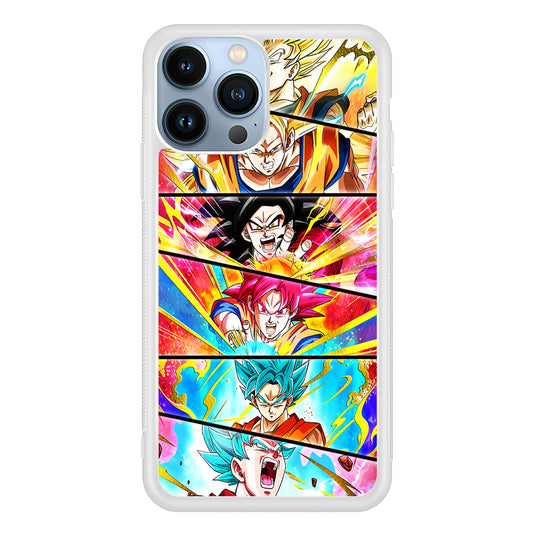 Super Saiyan Goku Collage iPhone 13 Pro Case