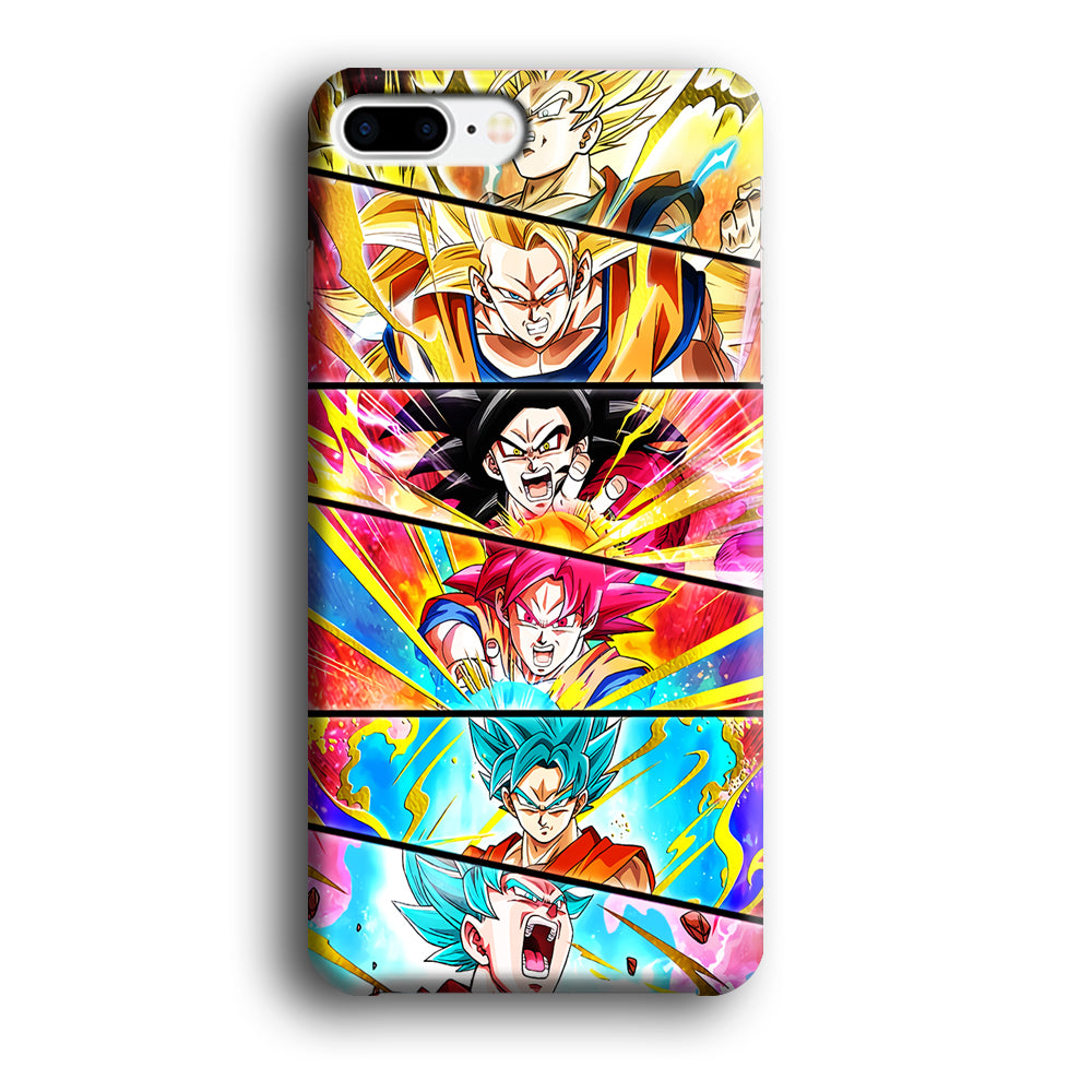 Super Saiyan Goku Collage iPhone 8 Plus Case