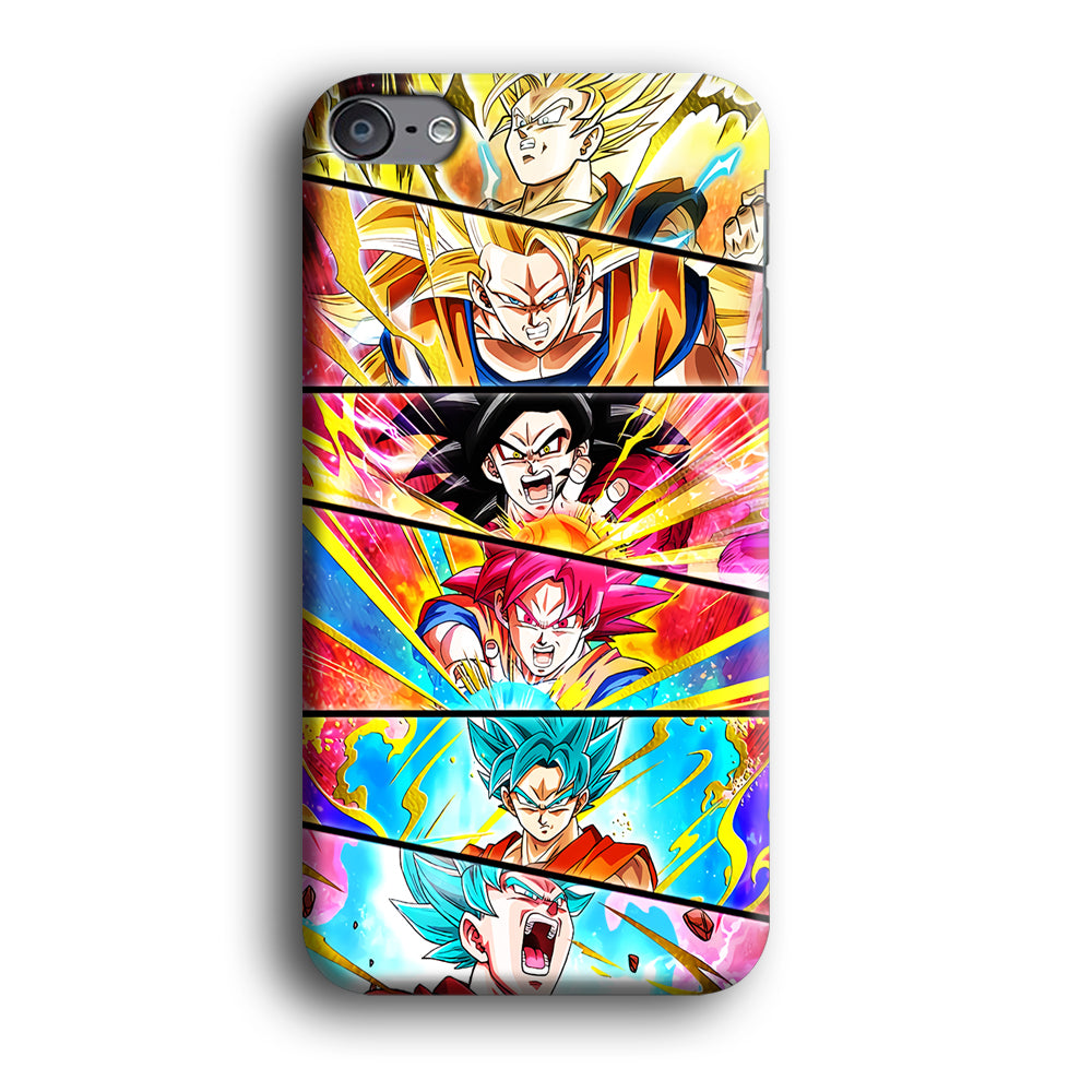 Super Saiyan Goku Collage iPod Touch 6 Case