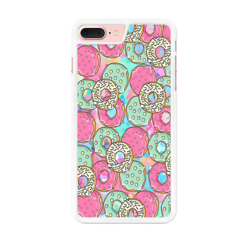 Sweet Donuts Pattern 002 iPhone 8 Plus Case