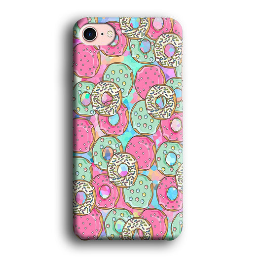 Sweet Donuts Pattern 002 iPhone 8 Case