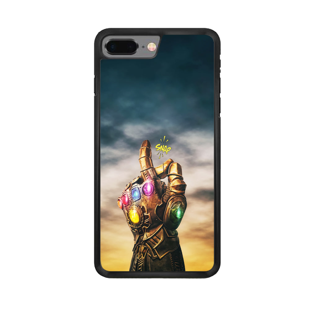 Thanos Finger Snap iPhone 8 Plus Case