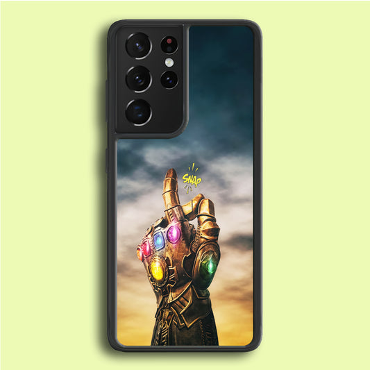 Thanos Finger Snap Samsung Galaxy S21 Ultra Case