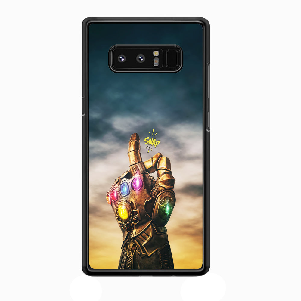 Thanos Finger Snap Samsung Galaxy Note 8 Case