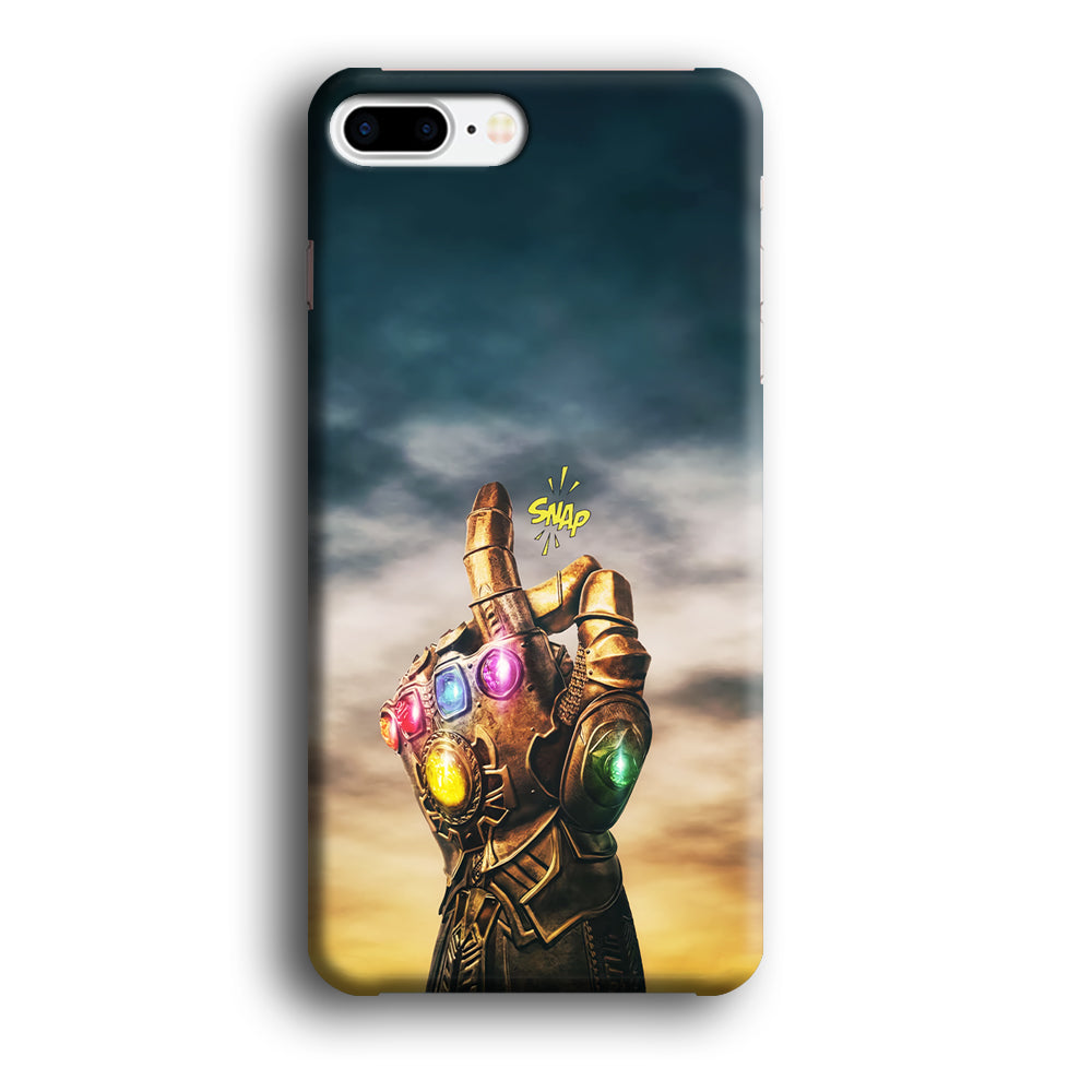 Thanos Finger Snap iPhone 8 Plus Case