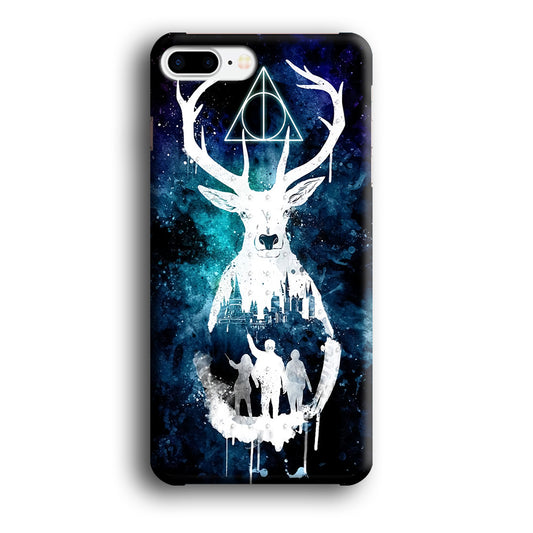 The Deathly Hallows Symbol Deer iPhone 8 Plus Case