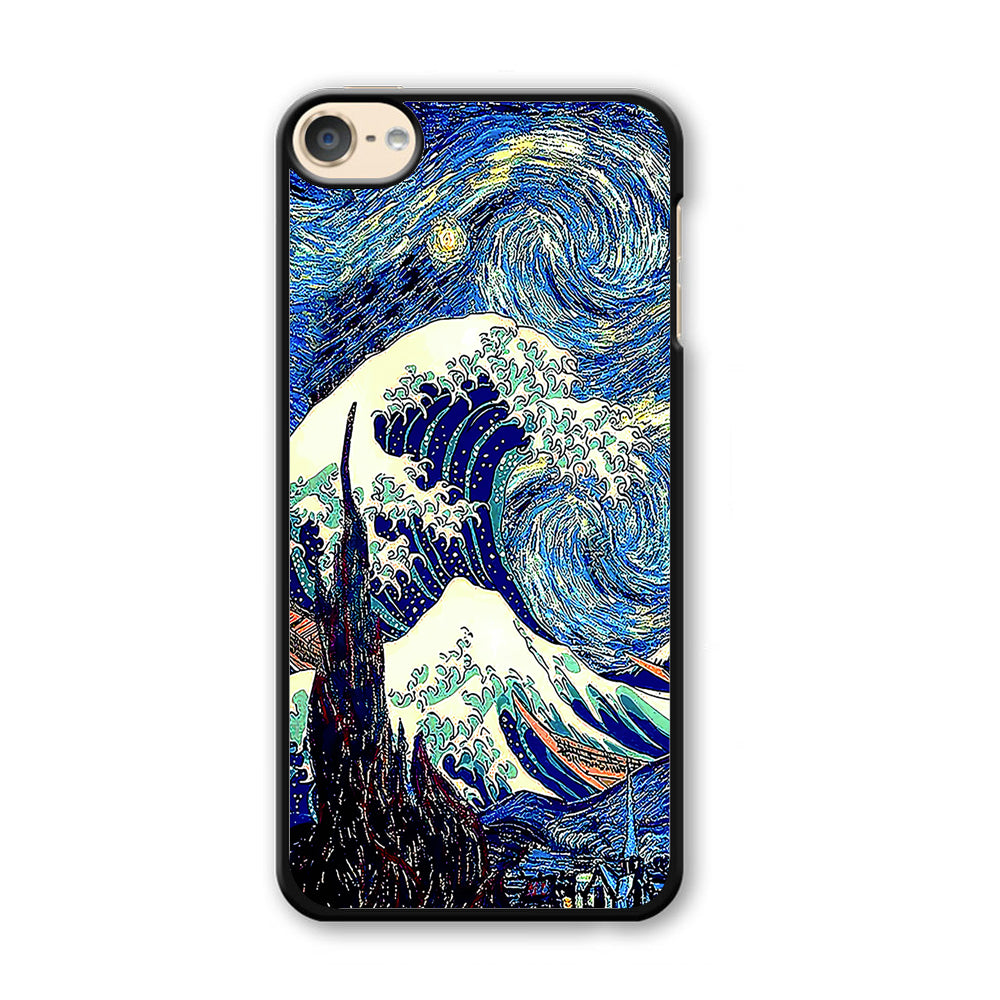 The Great Wave Starry Night iPod Touch 6 Case