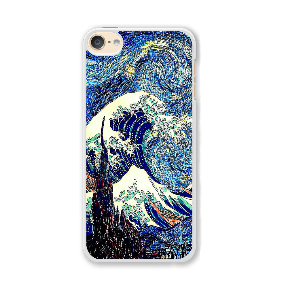 The Great Wave Starry Night iPod Touch 6 Case