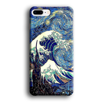 The Great Wave Starry Night iPhone 8 Plus Case