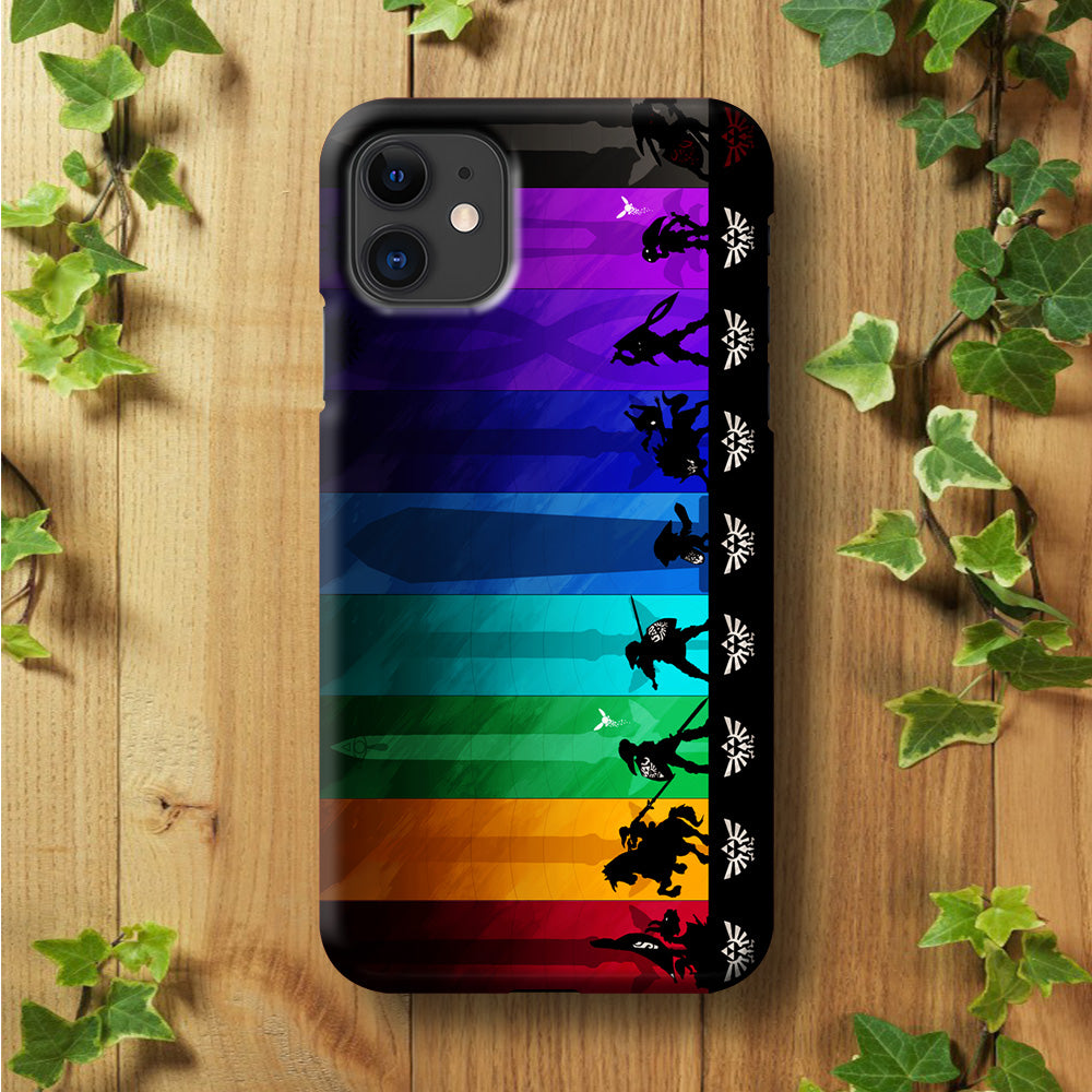 The Legend of Zelda Silhouette iPhone 11 Case