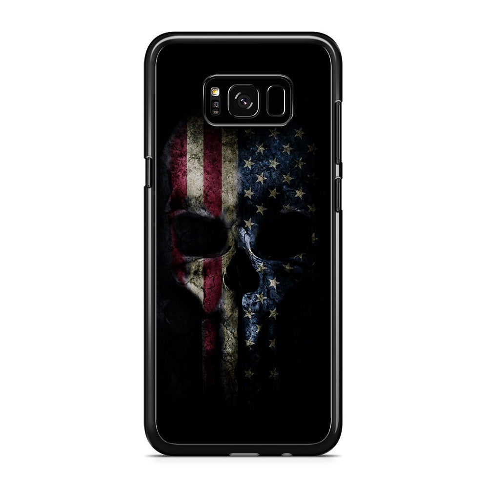 The Punisher American Flag Samsung Galaxy S8 Case