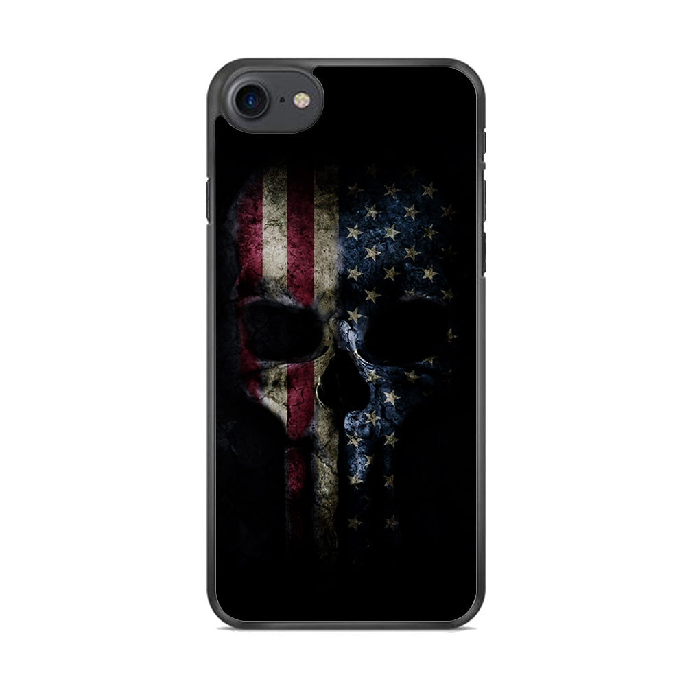 The Punisher American Flag iPhone 8 Case