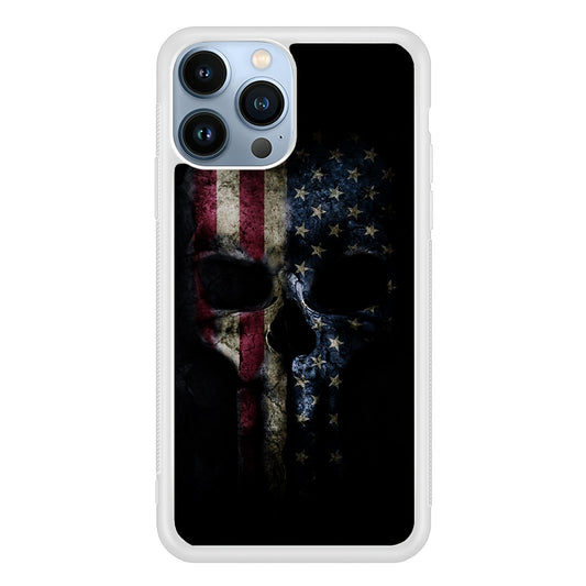 The Punisher American Flag iPhone 13 Pro Case