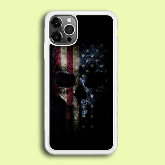 The Punisher American Flag iPhone 12 Pro Case