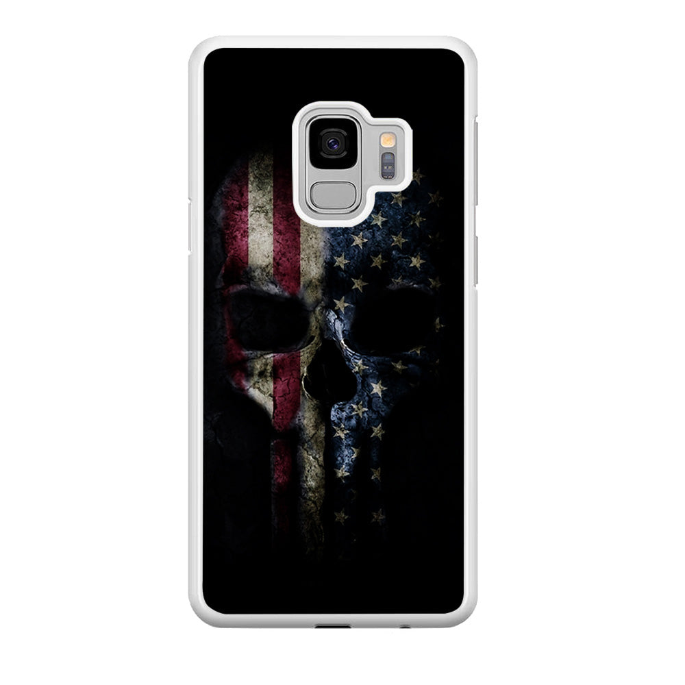 The Punisher American Flag Samsung Galaxy S9 Case