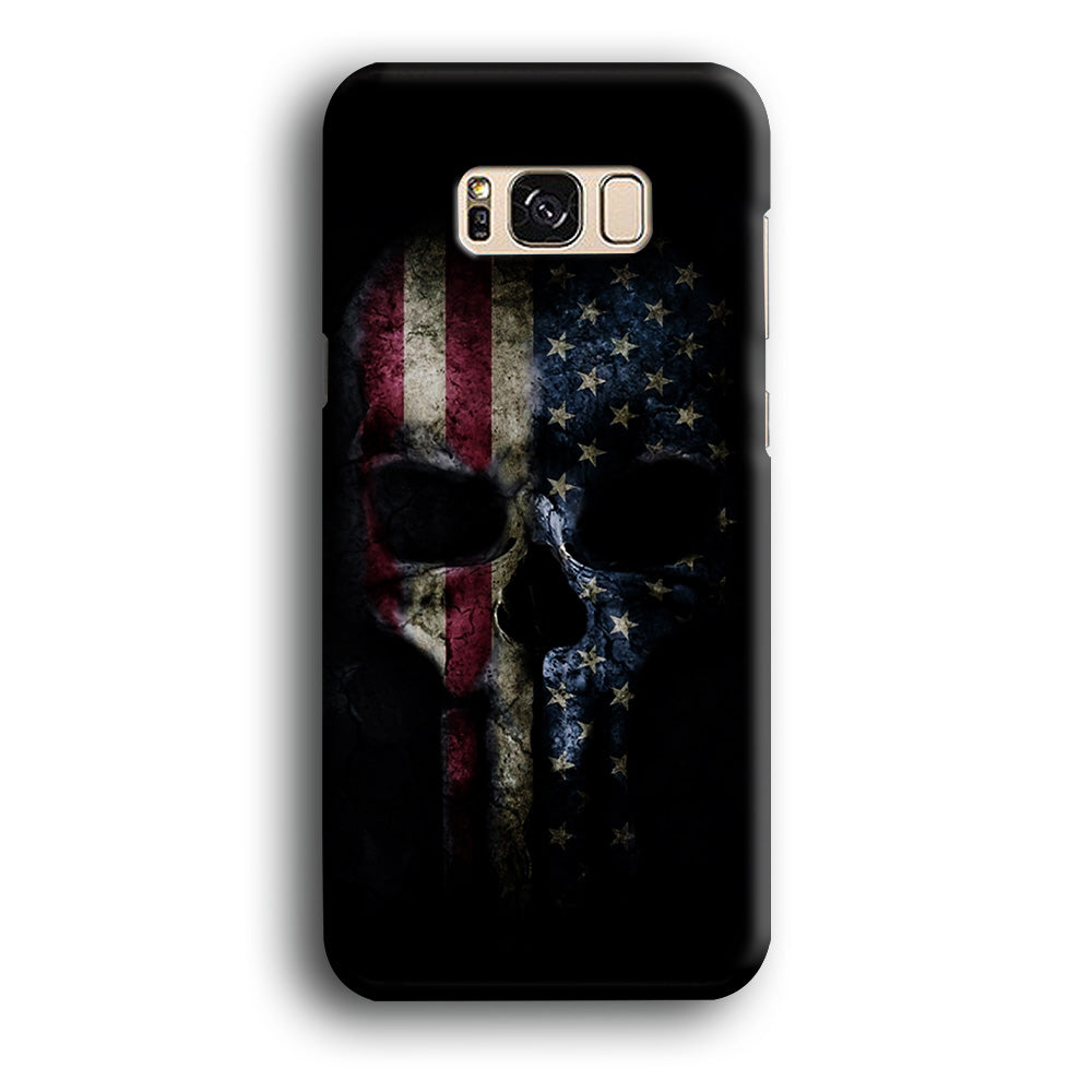 The Punisher American Flag Samsung Galaxy S8 Case