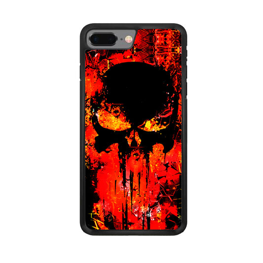 The Punisher Orange Background iPhone 7 Plus Case