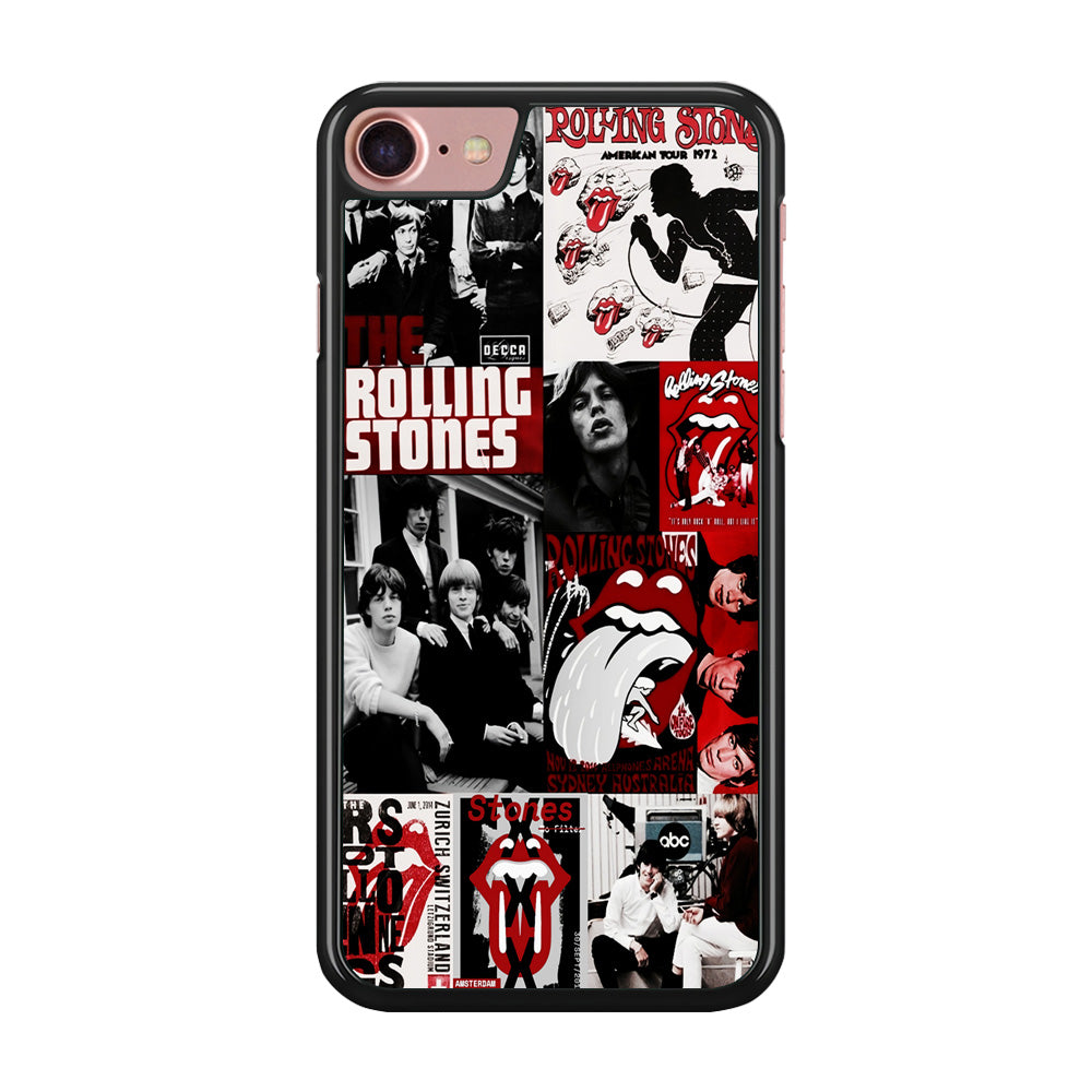 The Rolling Stones Collage iPhone 8 Case