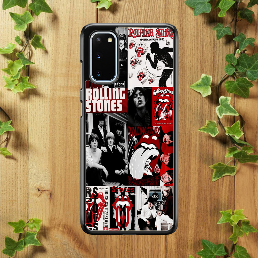 The Rolling Stones Collage Samsung Galaxy S20 Case