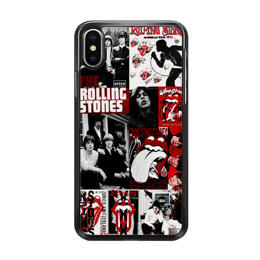 The Rolling Stones Collage iPhone Xs Case