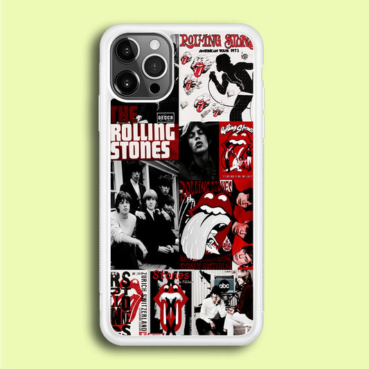 The Rolling Stones Collage iPhone 12 Pro Case