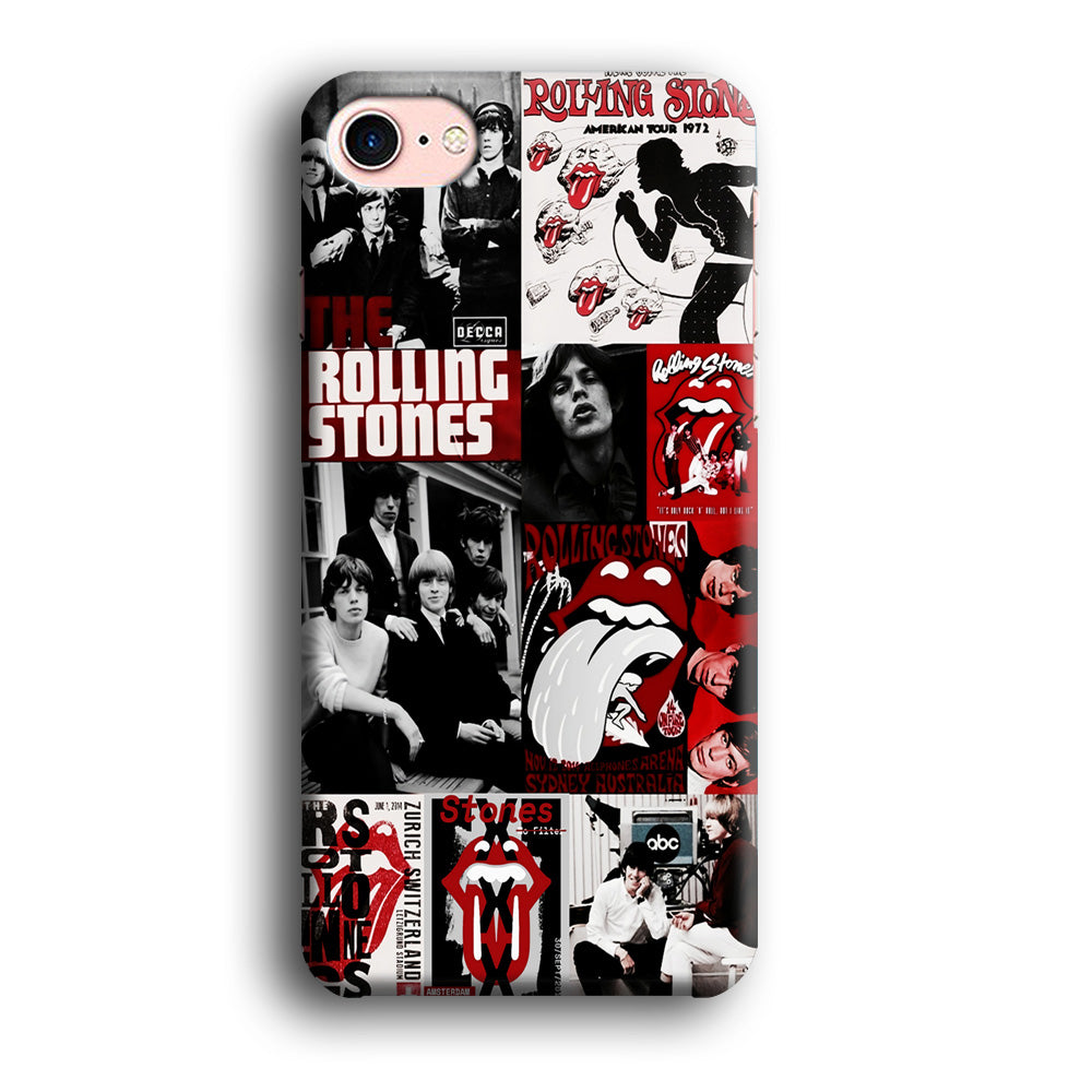 The Rolling Stones Collage iPhone 8 Case