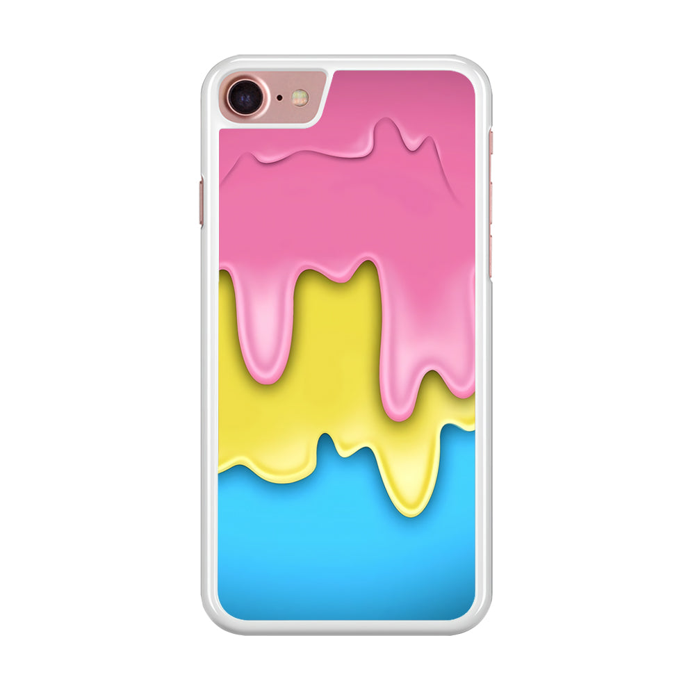 Three Cream Melts iPhone 8 Case