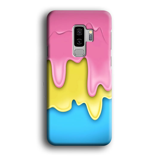 Three Cream Melts Samsung Galaxy S9 Plus Case