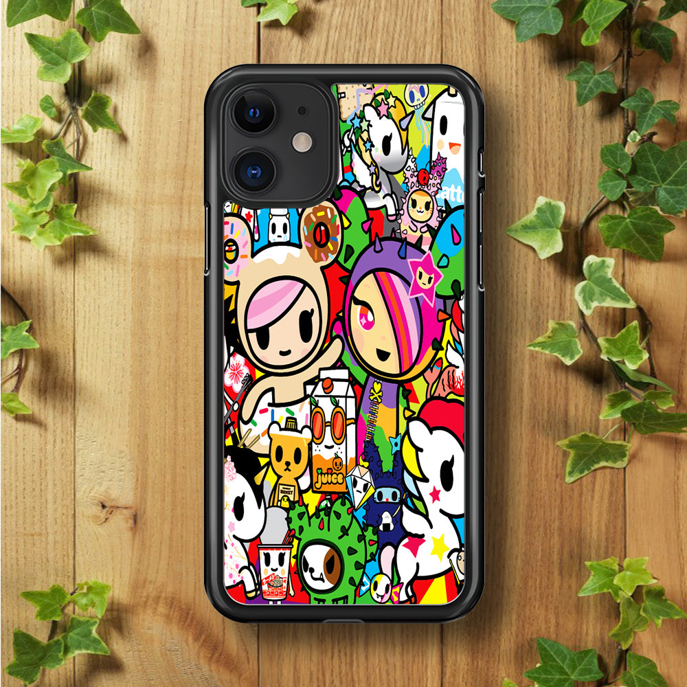 Tokidoki Doodle Cartoon iPhone 11 Case