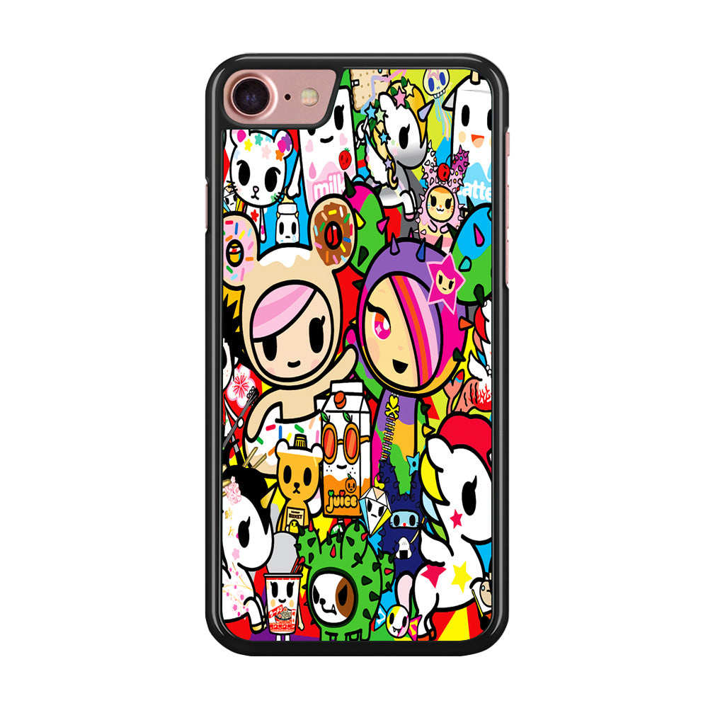 Tokidoki Doodle Cartoon iPhone 8 Case