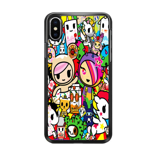 Tokidoki Doodle Cartoon iPhone Xs Case