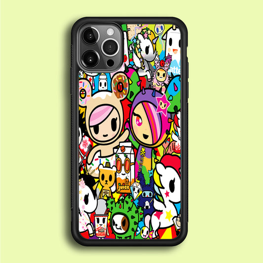 Tokidoki Doodle Cartoon iPhone 12 Pro Case