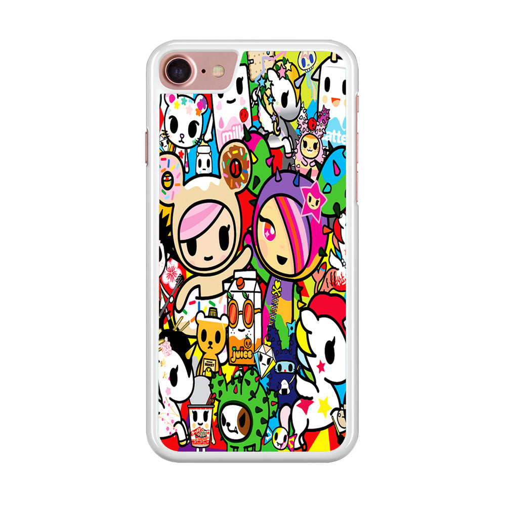 Tokidoki Doodle Cartoon iPhone 8 Case