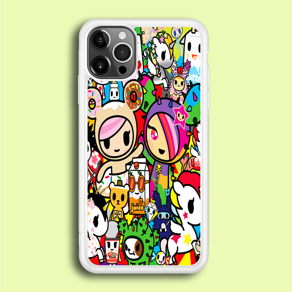 Tokidoki Doodle Cartoon iPhone 12 Pro Case