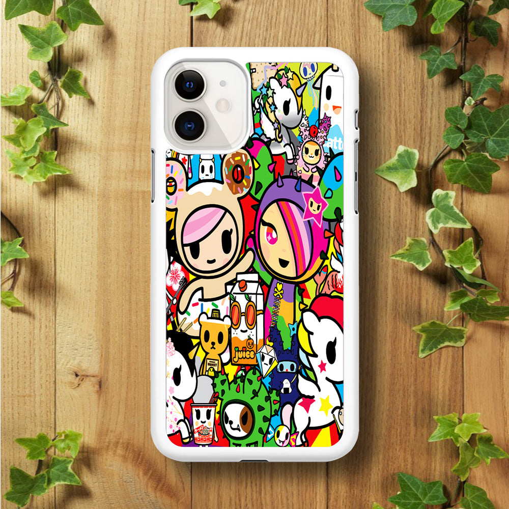 Tokidoki Doodle Cartoon iPhone 11 Case