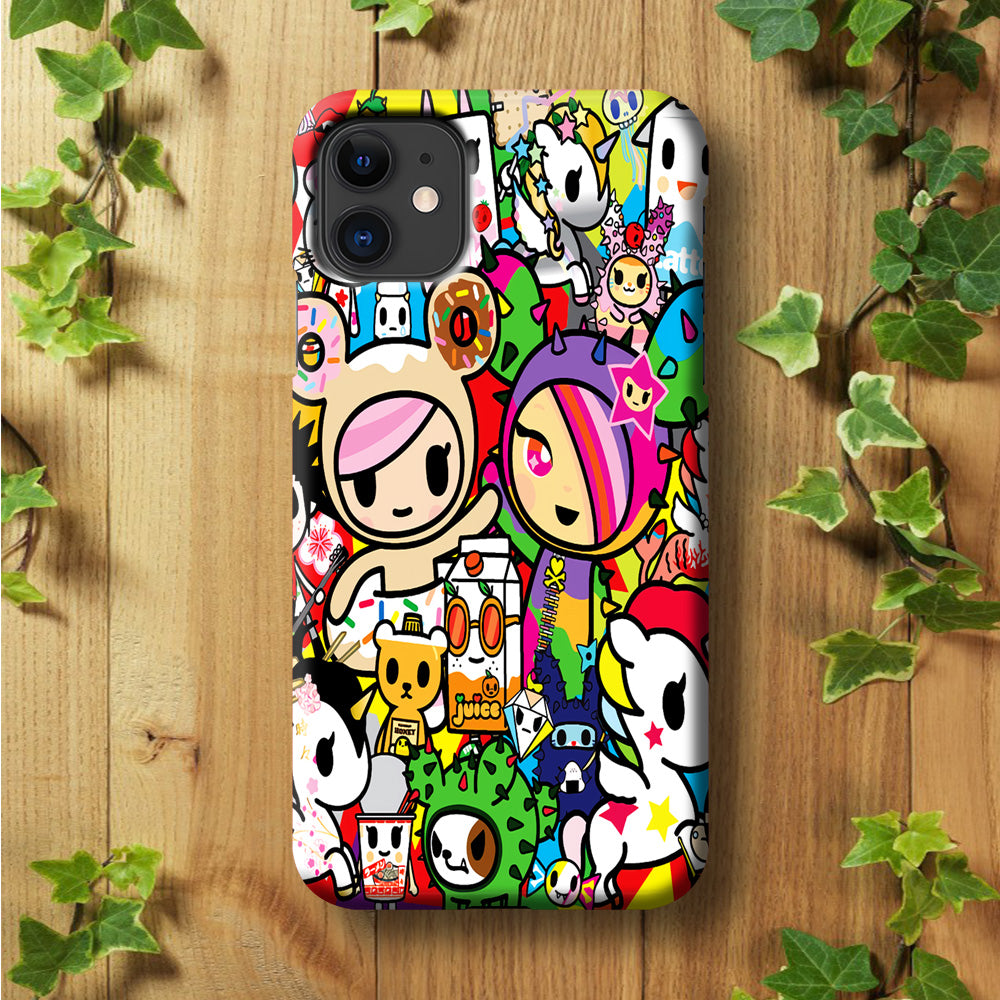 Tokidoki Doodle Cartoon iPhone 11 Case