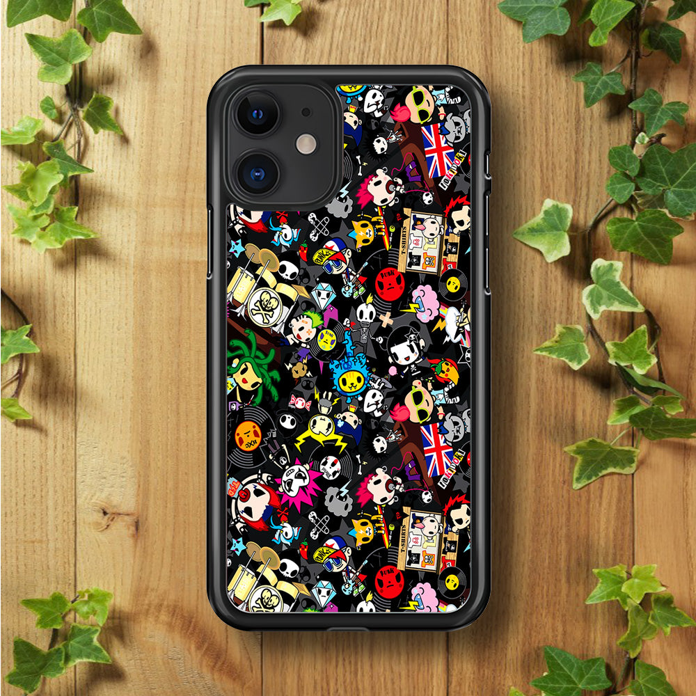 Tokidoki Punk Rock Band iPhone 11 Case