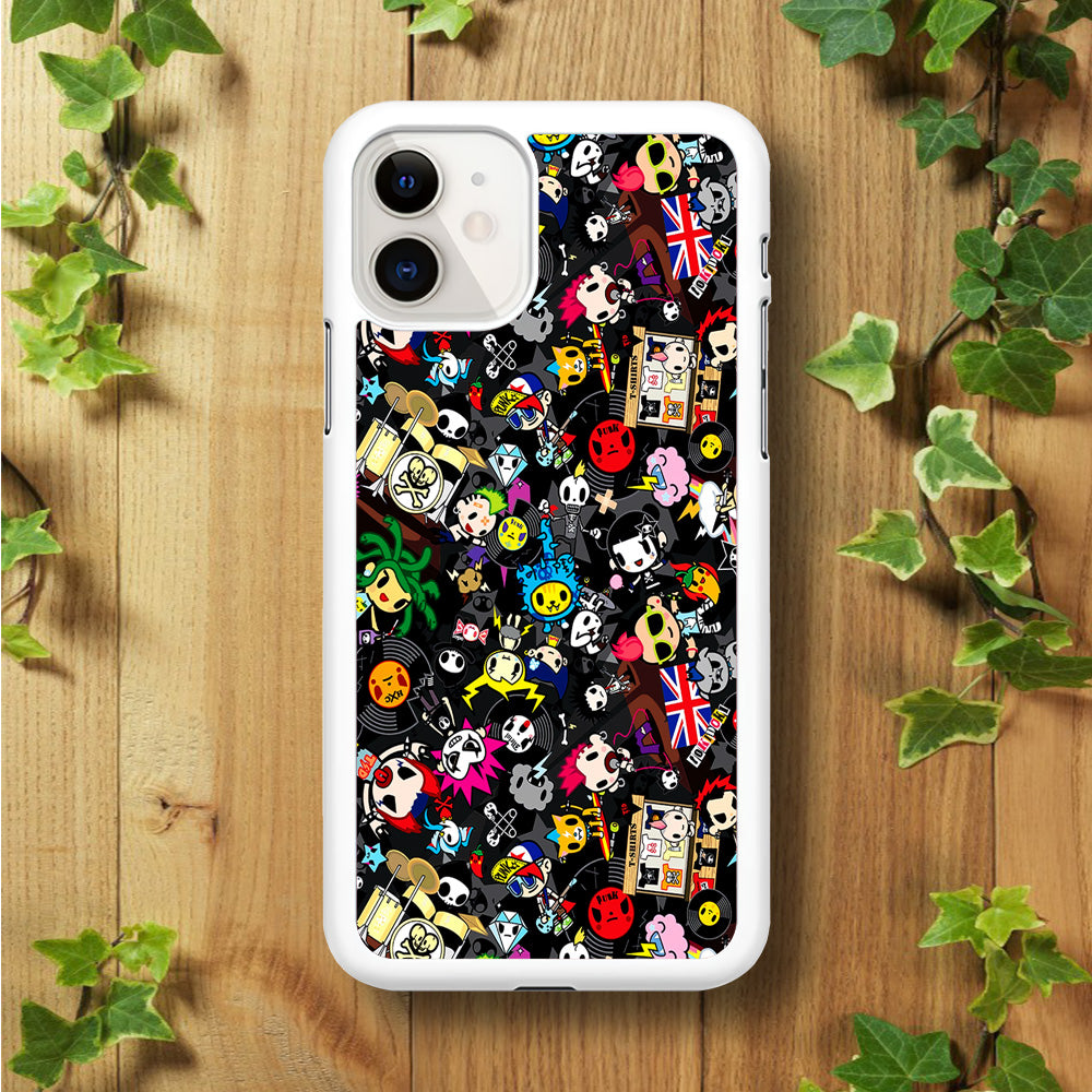 Tokidoki Punk Rock Band iPhone 11 Case