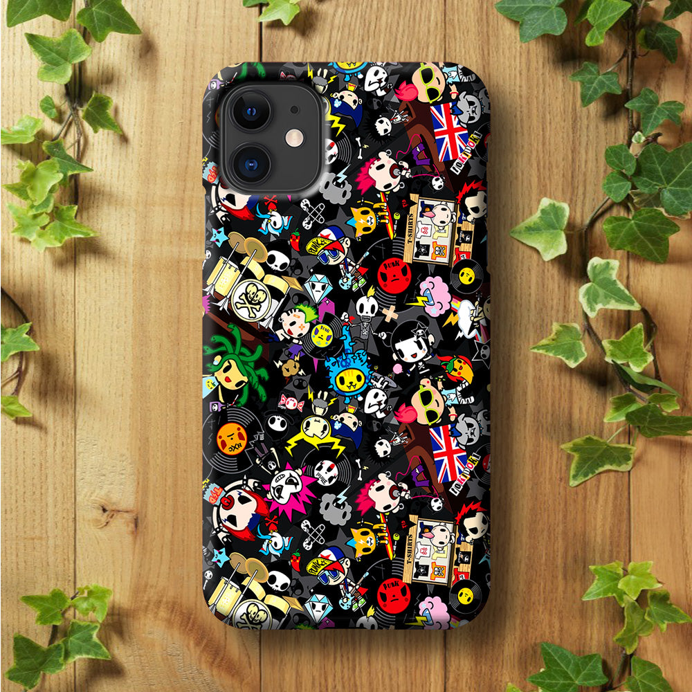 Tokidoki Punk Rock Band iPhone 11 Case