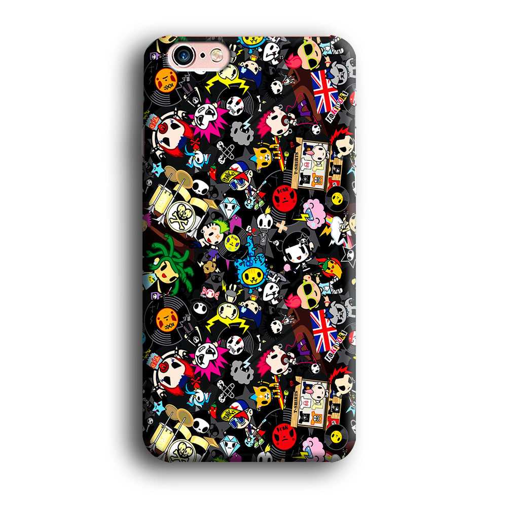 Tokidoki Punk Rock Band iPhone 6 | 6s Case