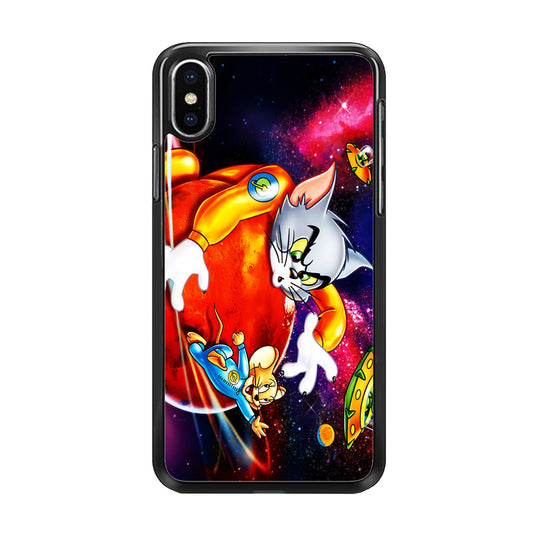 Tom and Jerry Space iPhone Xs Case