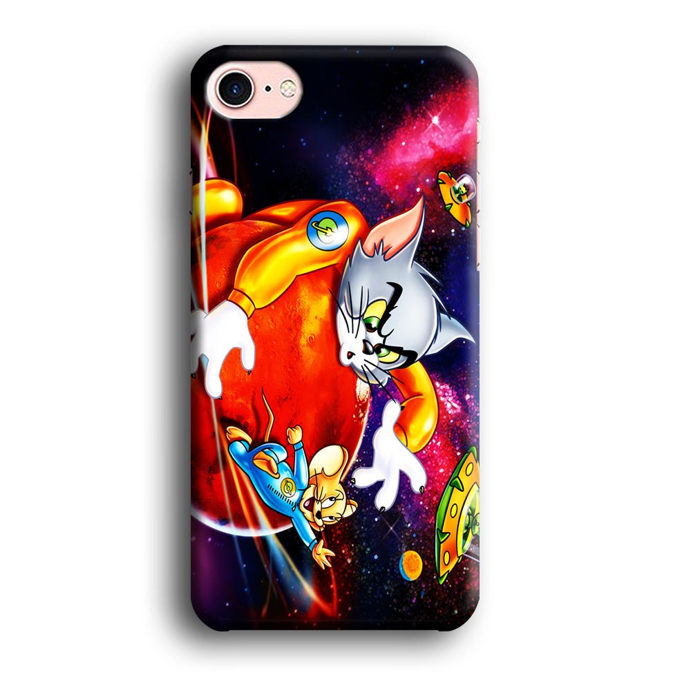 Tom and Jerry Space iPhone 8 Case