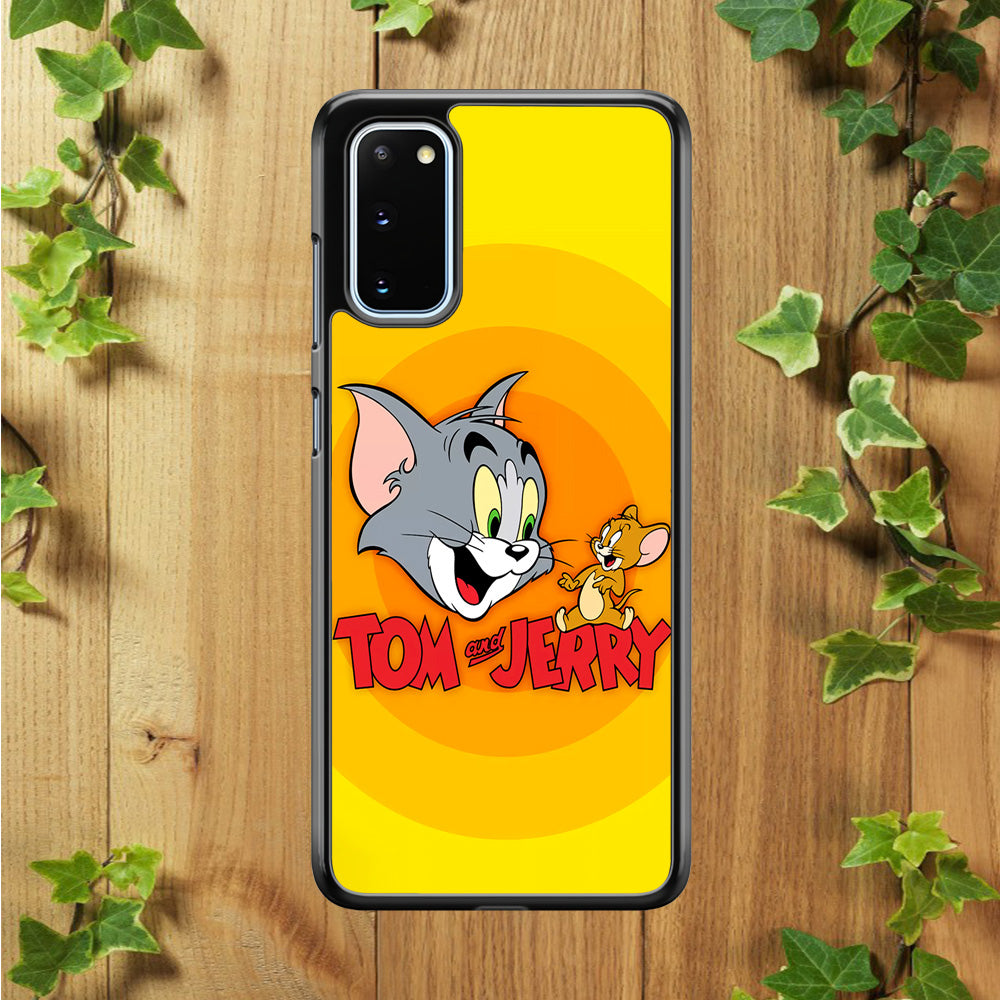 Tom and Jerry Yellow Samsung Galaxy S20 Case