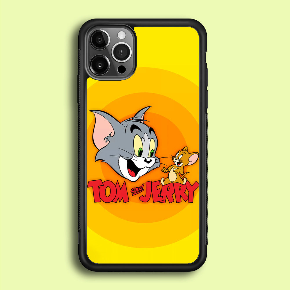 Tom and Jerry Yellow iPhone 12 Pro Case