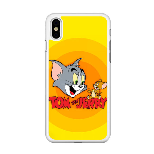 Tom and Jerry Yellow iPhone Xs Case