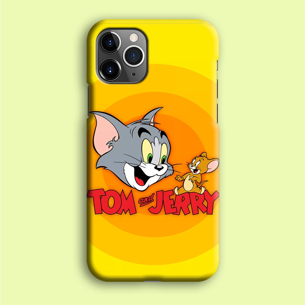 Tom and Jerry Yellow iPhone 12 Pro Case