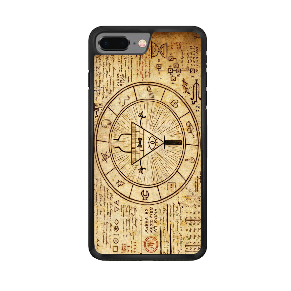 Treasure Map Gravity Falls iPhone 8 Plus Case